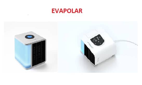 Ventilateur Climatiseur EVAPOLAR RAFRAÎCHISSEUR D'AIR EVA LIGHT