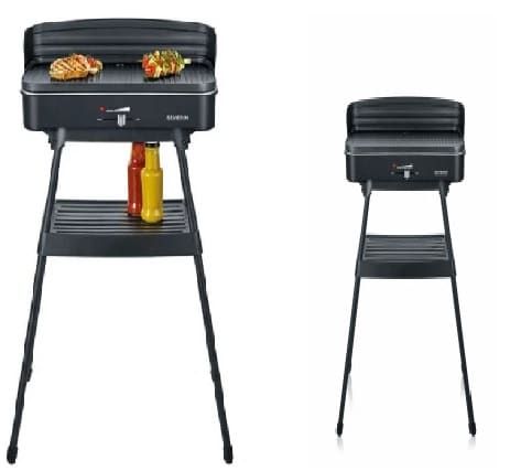 Barbecue électrique sur pieds marque SEVERIN PG 8533